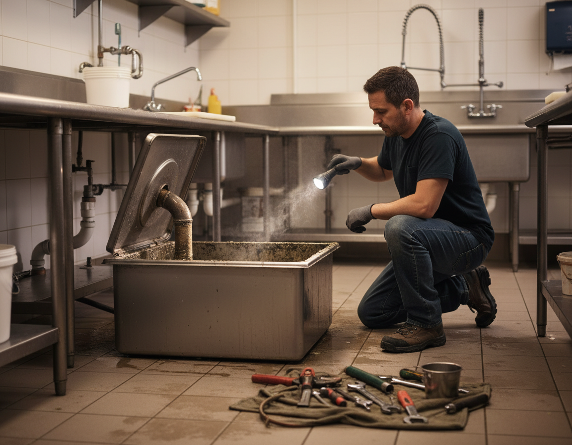 Grease Trap Cleaning & Pumping